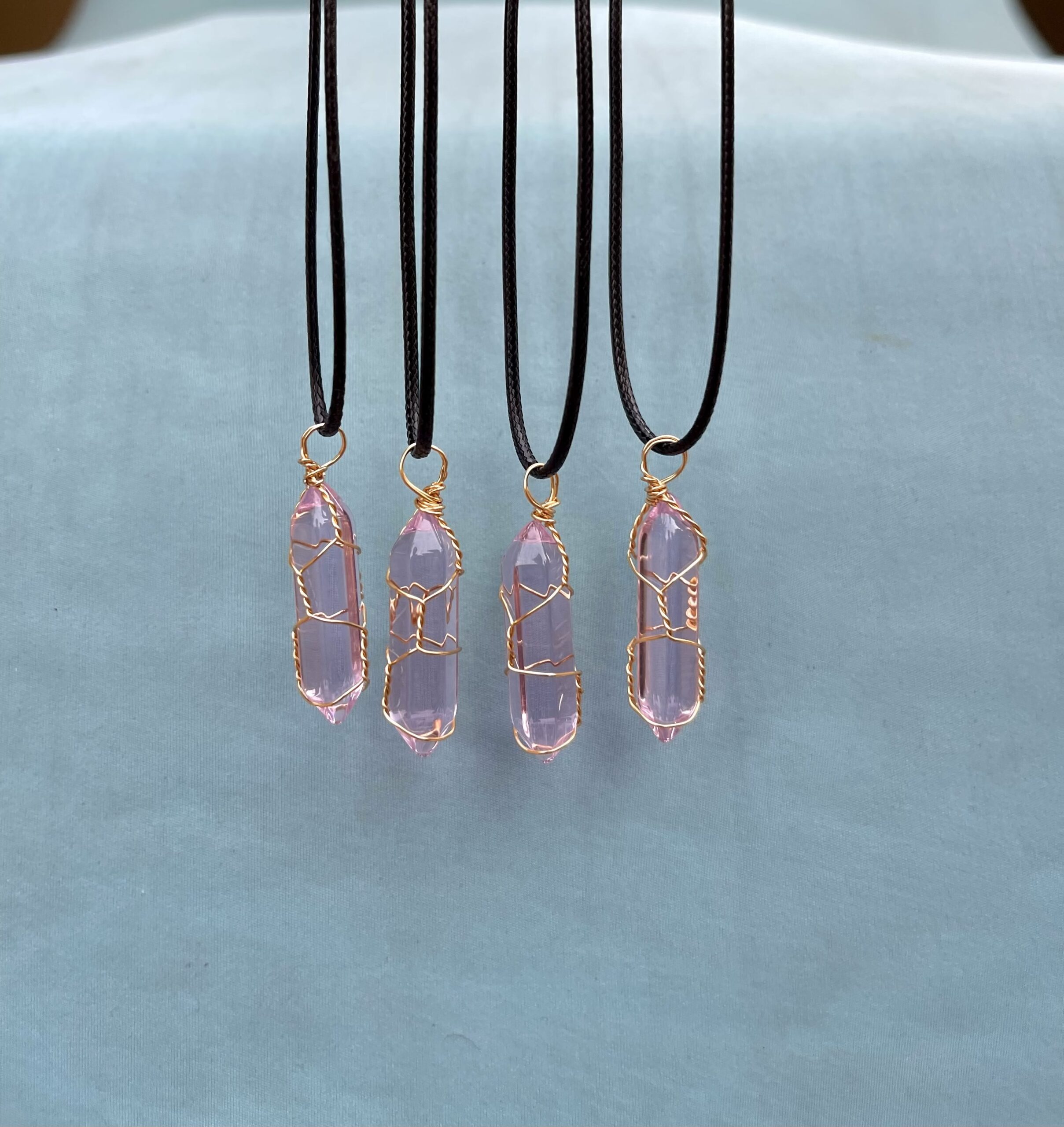 Hexagonal Crystal Stone Necklaces - DripSZN