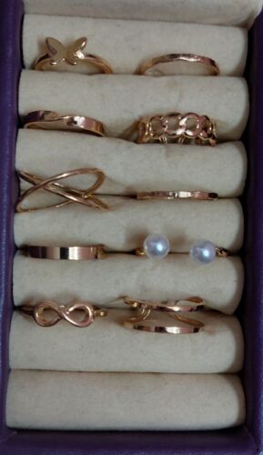 Luxe Infinity Ring Set photo review