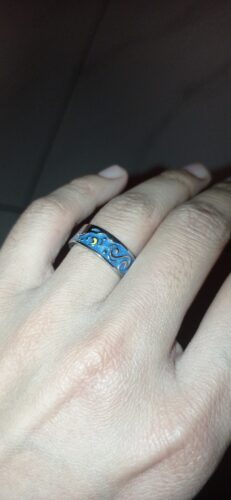 Van Gogh Starry Night Ring photo review